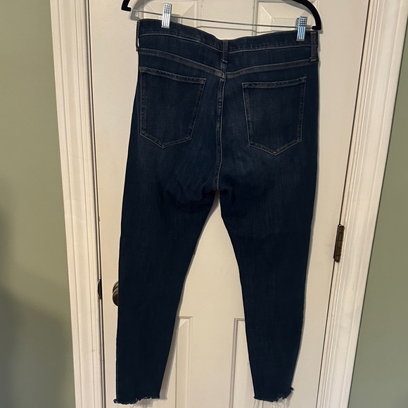 Banana Republic Dark Indigo Ankle Crop Jeans - Picture 8 of 8
